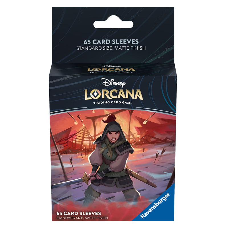 Disney Lorcana - Rise of the Floodborn - Card Sleeves Mulan (65 ct.)