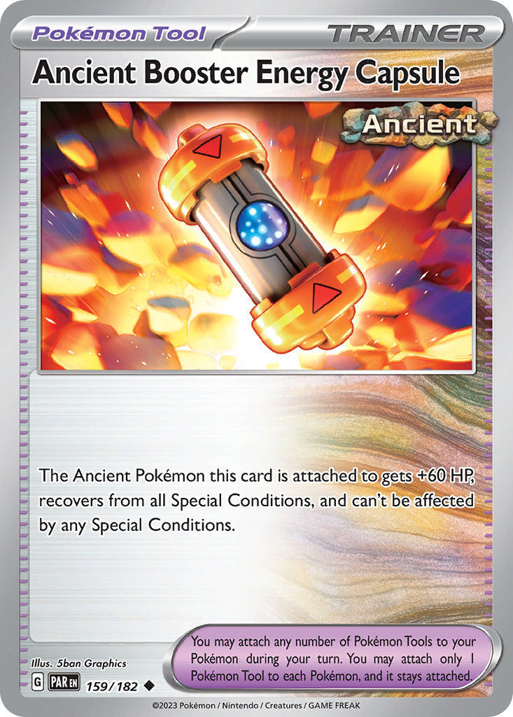 Ancient Booster Energy Capsule - 159/182 - Reverse Holofoil