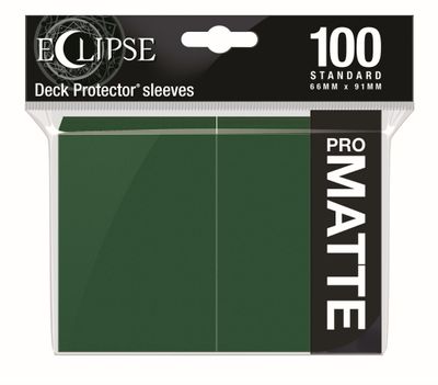 Ultra Pro - Eclipse Pro Matte Standard Sleeves - Forest Green 100ct