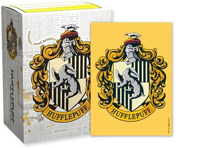 Dragon Shield - Harry Potter House - Brushed Art Sleeves: Hufflepuff (100ct)