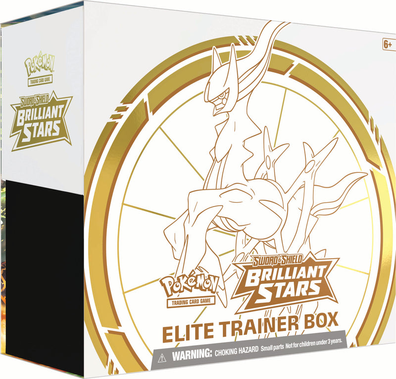 Sword & Shield - Brilliant Stars Elite Trainer Box - Arceus