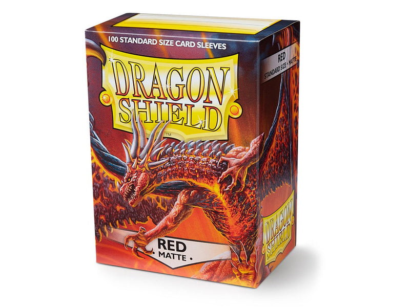 Dragon Shield - Matte Sleeves - Red (100ct)