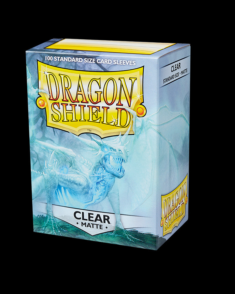 Dragon Shield - Matte Sleeves - Clear (100ct)