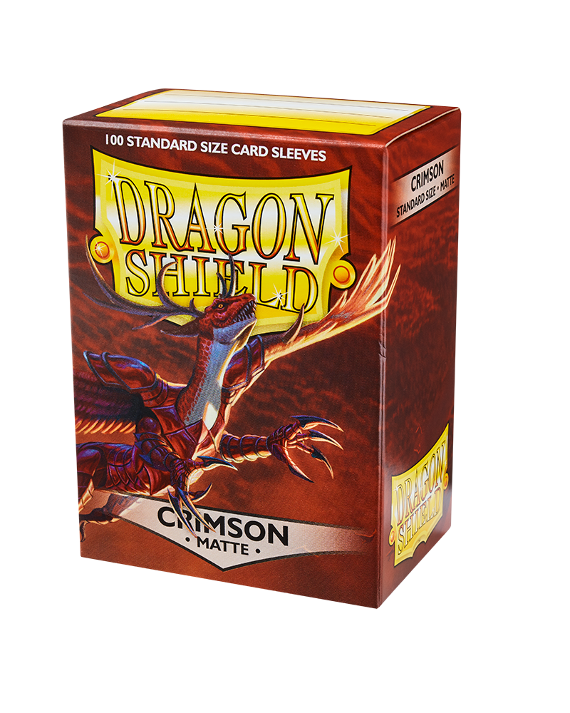 Dragon Shield - Matte Sleeves - Crimson (100ct)
