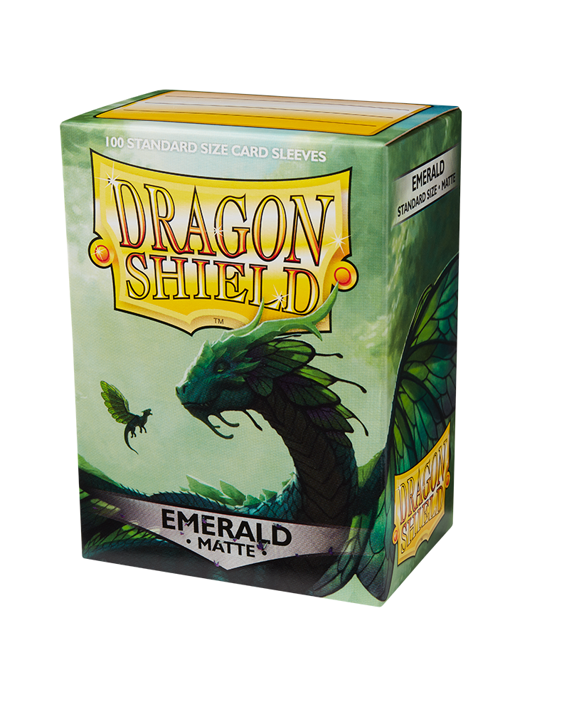 Dragon Shield - Matte Sleeves - Emerald (100ct)