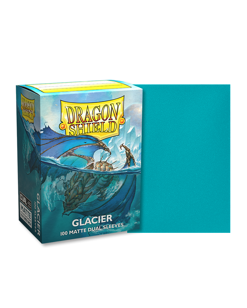 Dragon Shield - Dual Matte - Glacier (100ct)