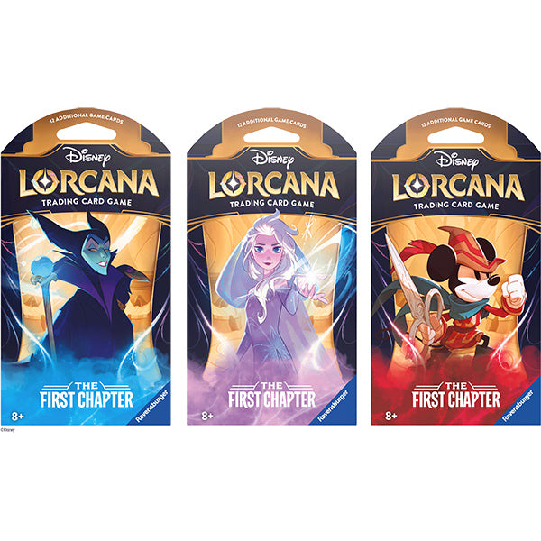 Disney Lorcana - The First Chapter - Sleeved Booster Pack