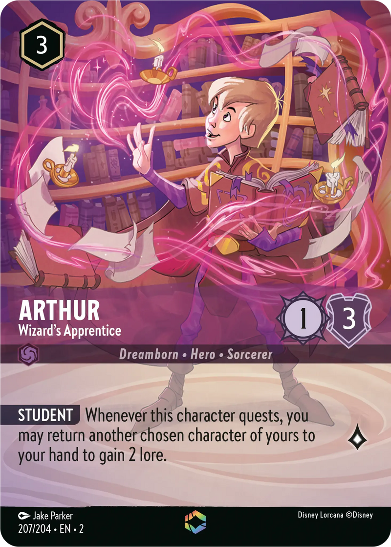 Arthur - Wizard's Apprentice (Alternate Art)