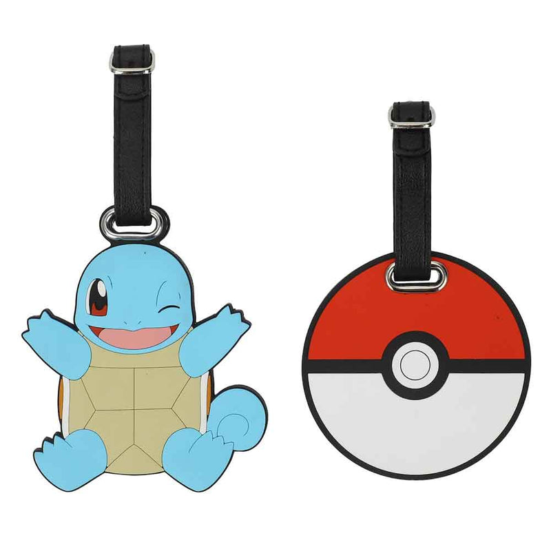 Pokemon Squirtle & Pokeball Luggage Tags