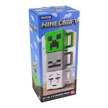 Minecraft Stacked Mug Set