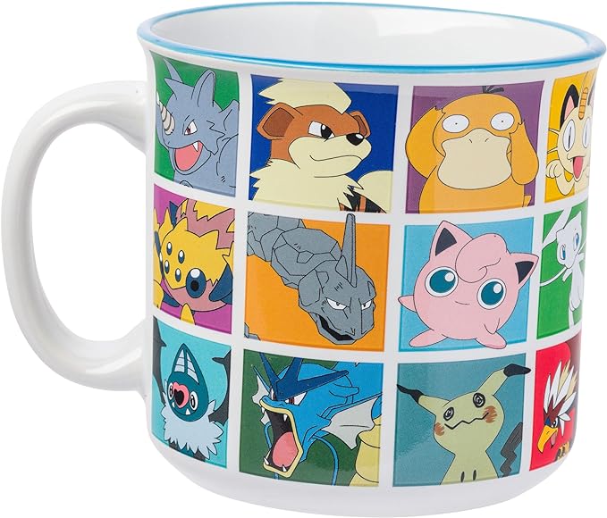 Pokémon Jumbo Camper Mug - Grid