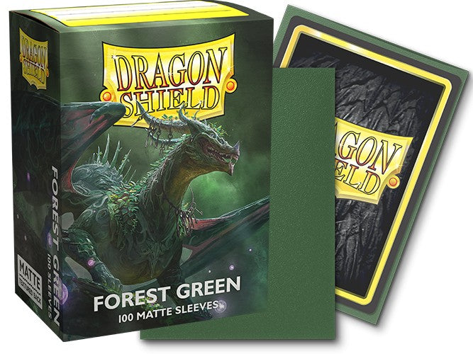 Dragon Shield - Matte Sleeves - Forest Green (100ct)