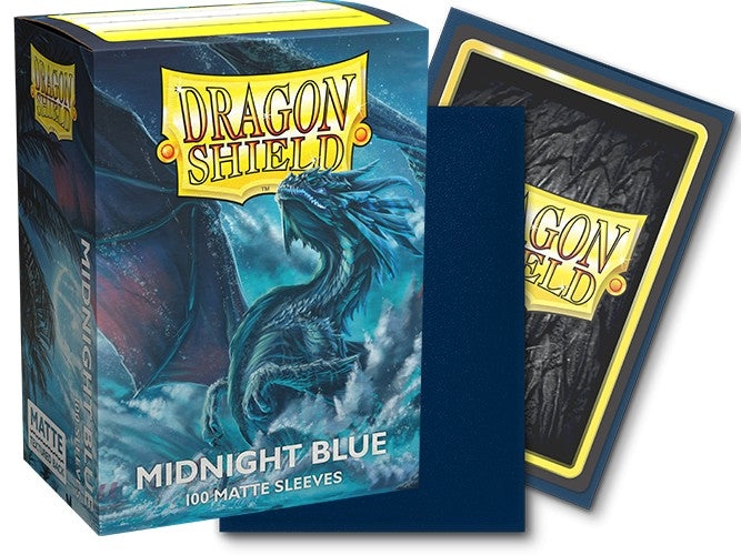 Dragon Shield - Matte Sleeves - Midnight Blue (100ct)