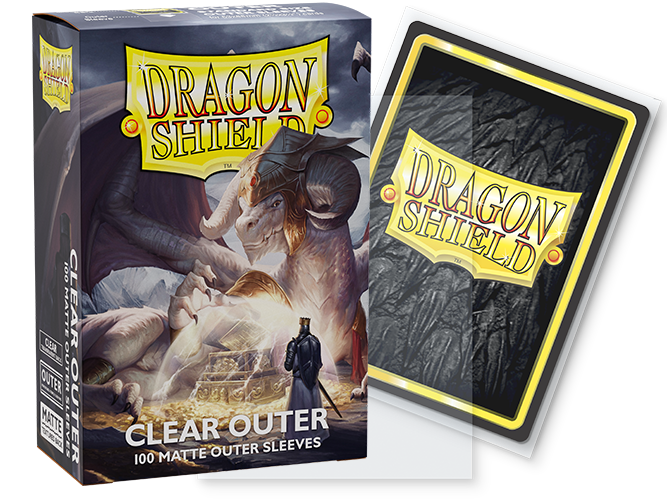 Dragon Shield - Outer Sleeve - Clear (100ct)