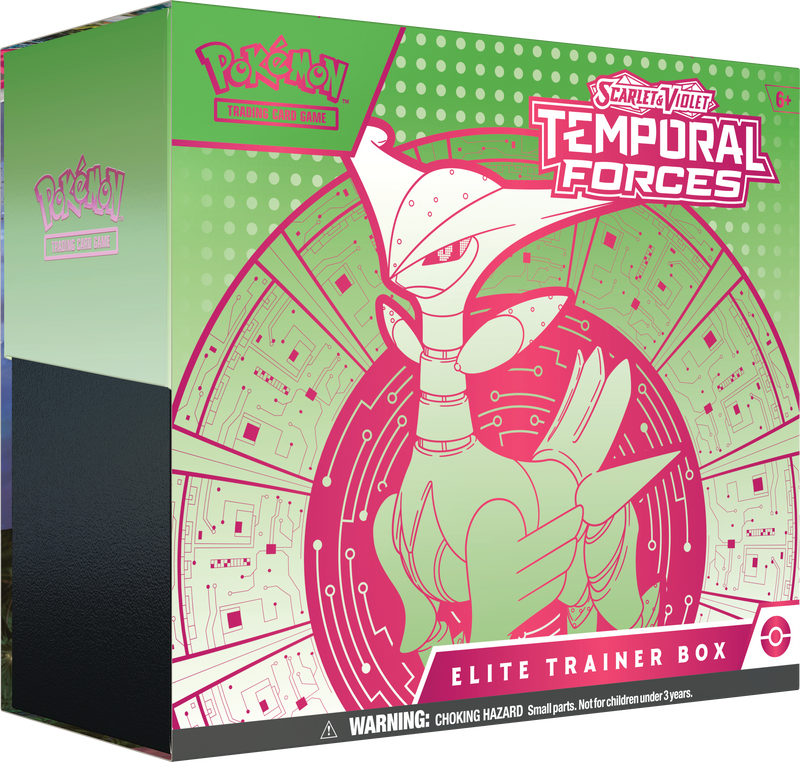 Scarlet & Violet - Temporal Forces - Elite Trainer Box - Iron Leaves