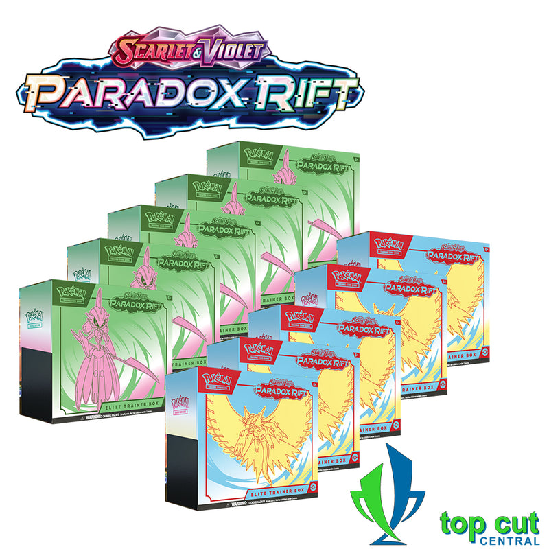 Scarlet & Violet - Paradox Rift - Elite Trainer Box - Case