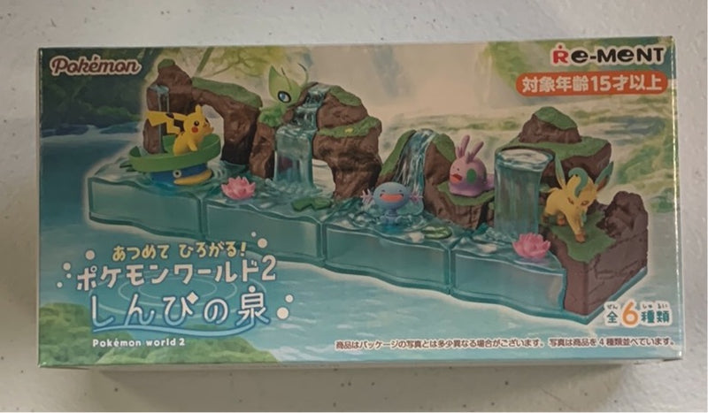 Pokemon World 2 Sacred Fountain Blind Box (Box of 6)