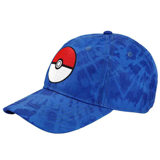 Pokemon Pokeball Blue Washed Hat