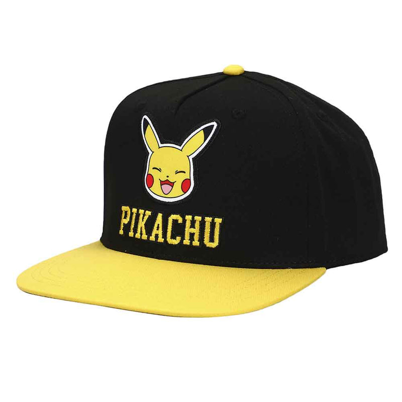 Pokemon Pikachu Twill Flat Bill Snapback