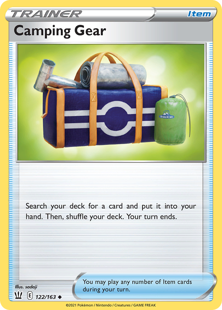 Camping Gear - 122/163 - Reverse Holofoil