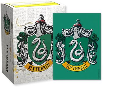 Dragon Shield - Harry Potter House - Brushed Art Sleeves: Slytherin (100ct)