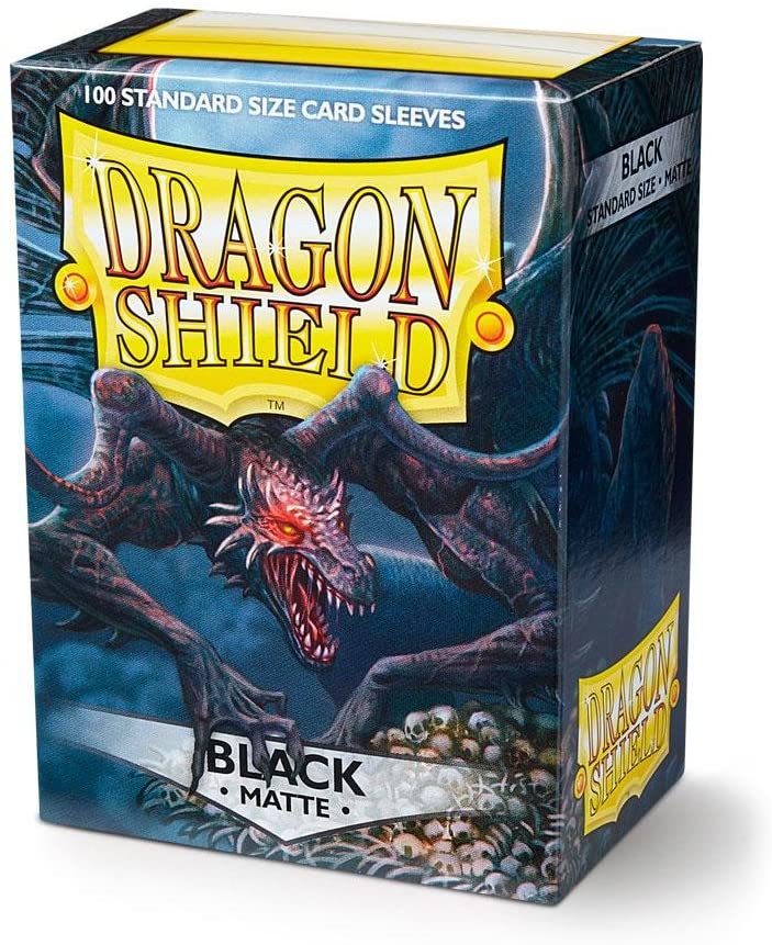 Dragon Shield - Matte Sleeves - Black (100ct)