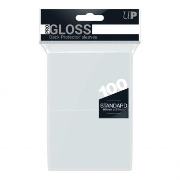 Ultra Pro - Standard Size - Sleeves - Pro Gloss - Clear (100ct)