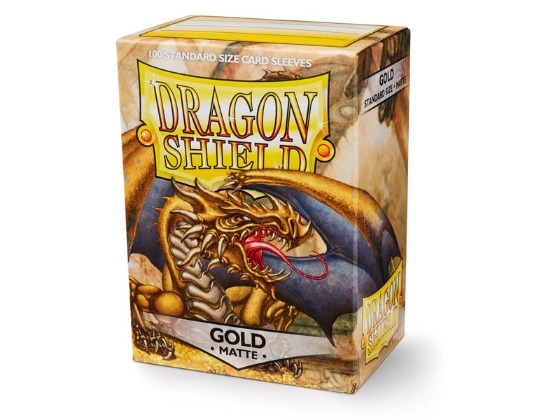 Dragon Shield - Matte Sleeves - Gold (100ct)