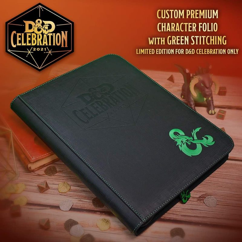D&D Celebration Limited Edition 9-Pocket Zipper Portfolio