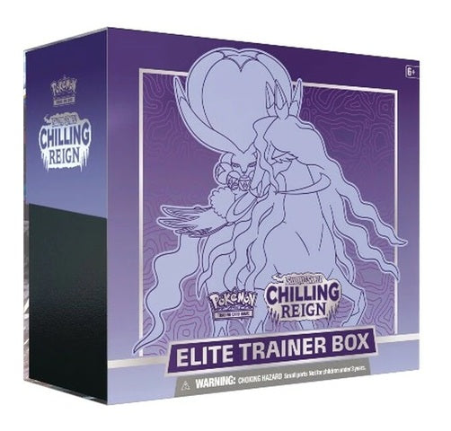 Sword & Shield -  Chilling Reign Elite Trainer Box - Shadow Rider Calyrex