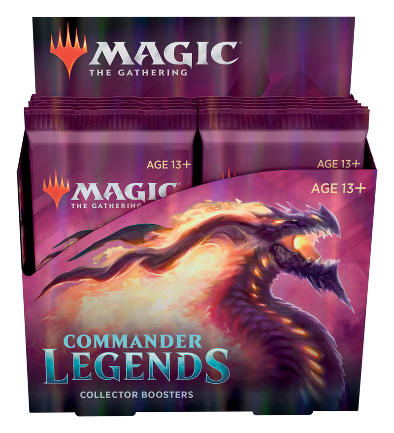 Commander Legends Collector Booster Pack Display