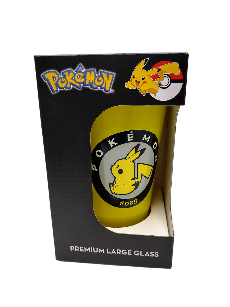 Pokemon Premium Large Glass - Pikachu