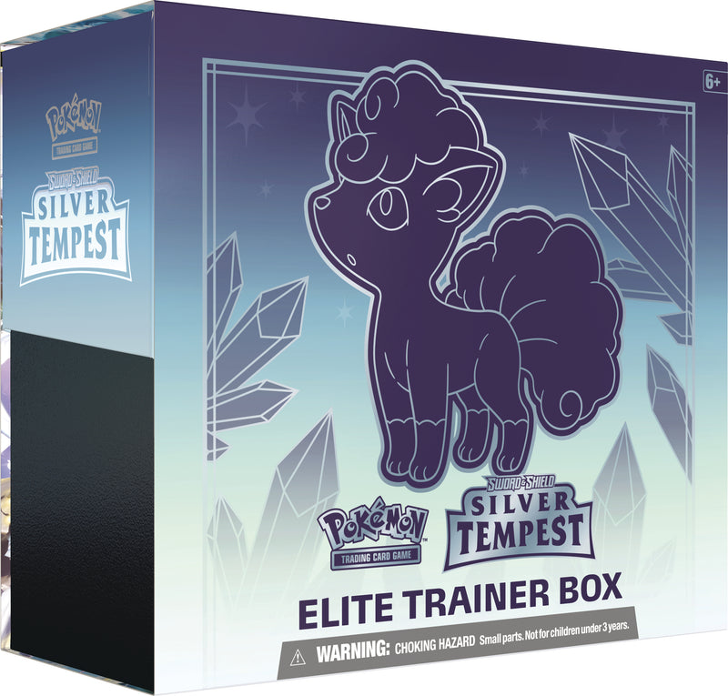 Sword & Shield - Silver Tempest Elite Trainer Box - Alolan Vulpix