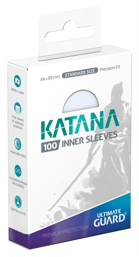 Ultimate Guard - Katana Inner Sleeves - 100CT