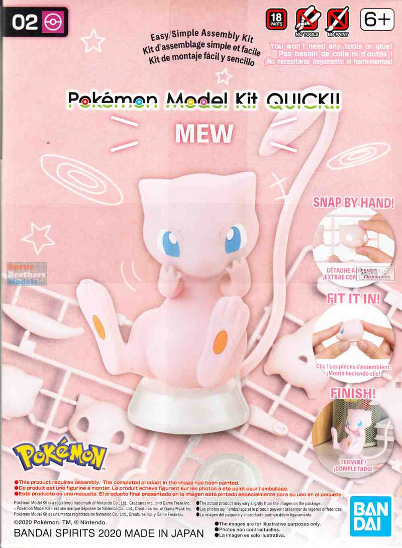 Pokemon Model Kit Quick!! 02 - Mew