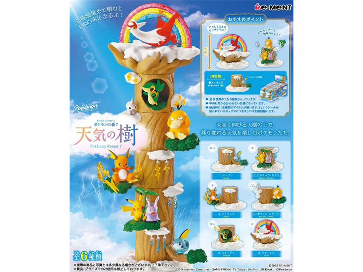 Re-Ment - Pokemon - Forest 7 Collection Blind Box