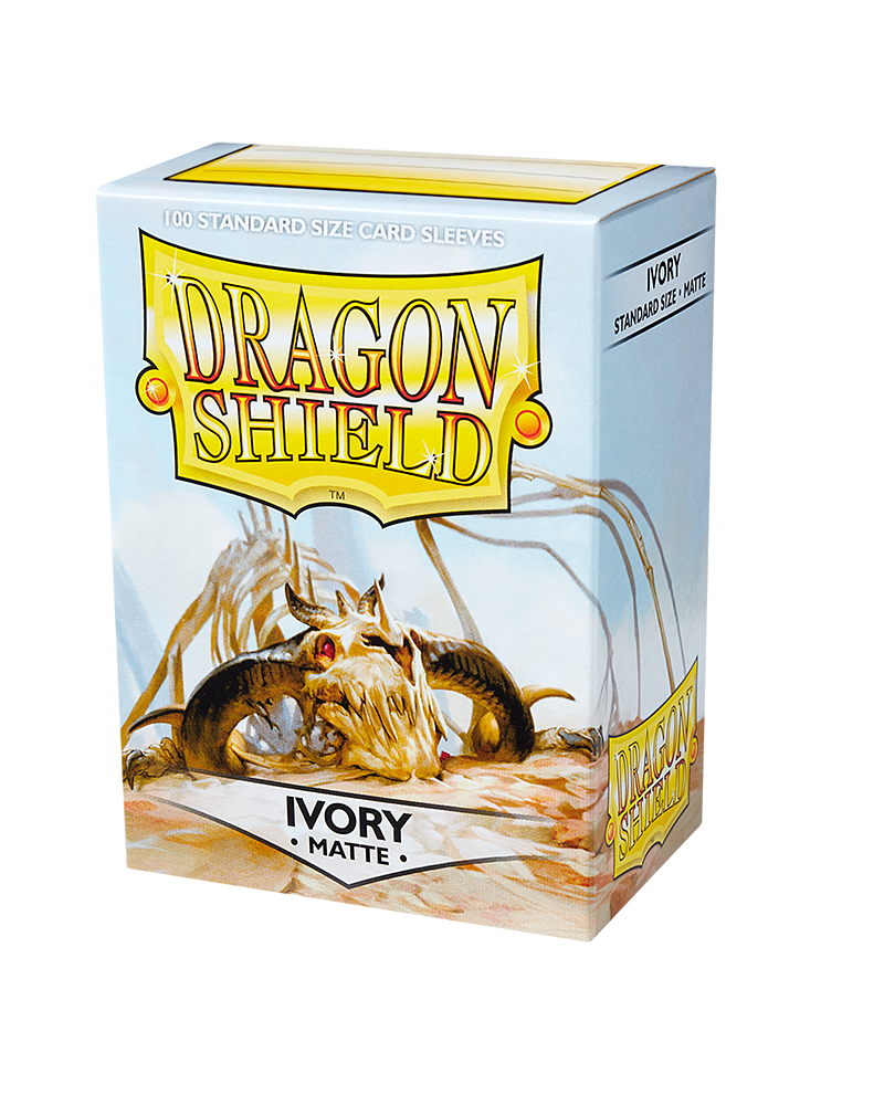 Dragon Shield - Matte Sleeves - Ivory (100ct)
