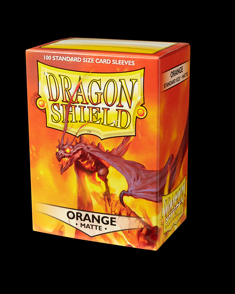 Dragon Shield - Matte Sleeves - Orange (100ct)