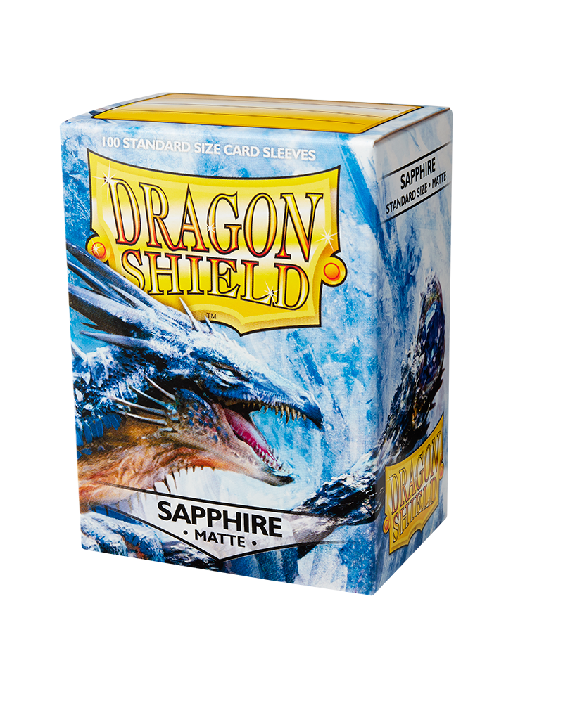 Dragon Shield - Matte Sleeves - Sapphire (100ct)