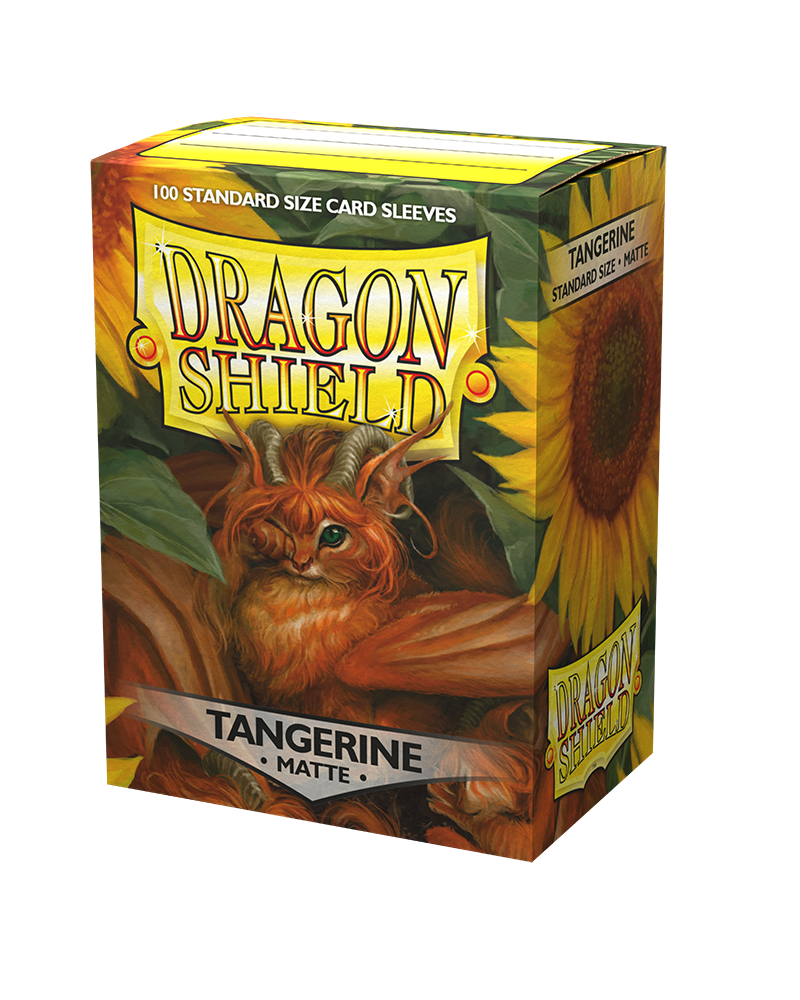 Dragon Shield - Matte Sleeves - Tangerine (100ct)