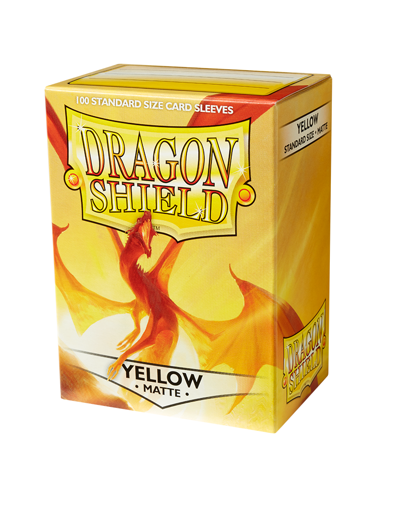 Dragon Shield - Matte Sleeves - Yellow (100ct)