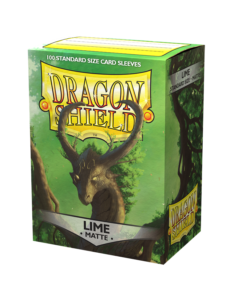 Dragon Shield - Matte Sleeves - Lime (100ct)