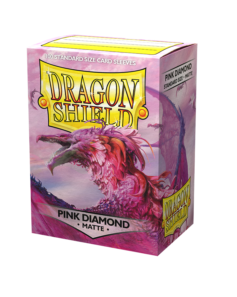Dragon Shield - Matte Sleeves - Pink Diamond (100ct)