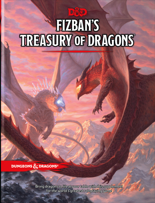 Dungeons and Dragons 5th Edition Fizban's Treasury of Dragons