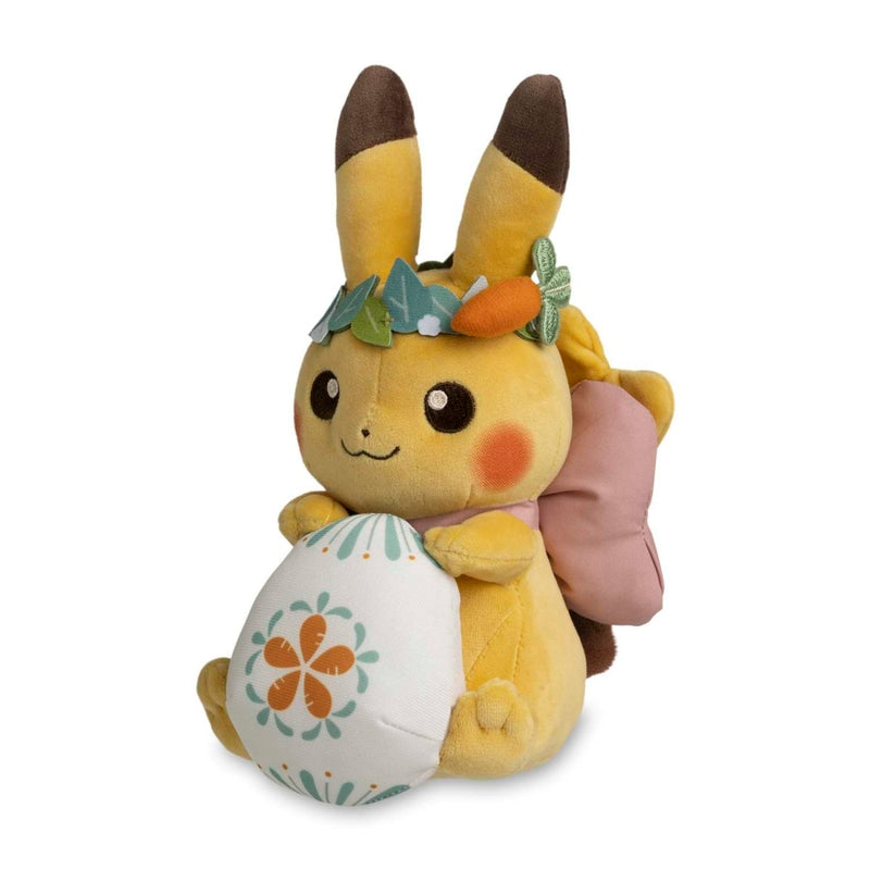 Pokemon Plush - Happy Spring Pikachu - 8"