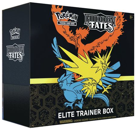 Sun & Moon Hidden Fates - Elite Trainer Box