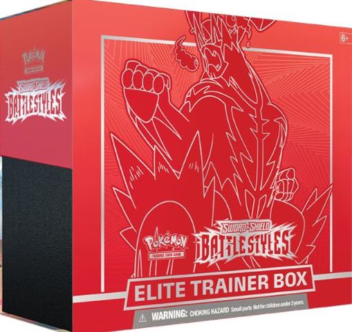 Sword & Shield - Battle Styles Red Elite Trainer Box