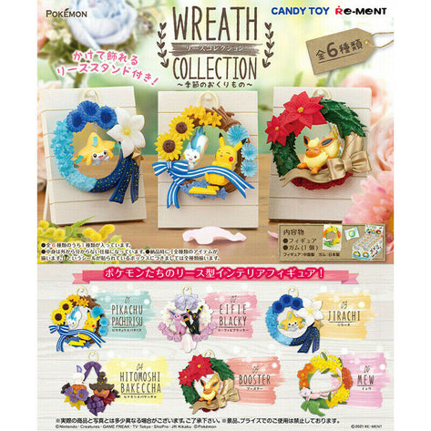 Re-Ment - Pokemon - Wreath Collection Blind Box (Box of 6)